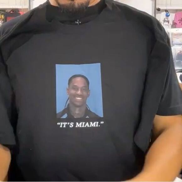 Cactus Jack by Travis Scott Free The Rage Il 2024 Tee, New without Tag - Picture 4 of 5